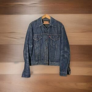 Vintage Levi’s Trucker 1970s Blanket Lined Type 3 Jacket 70505